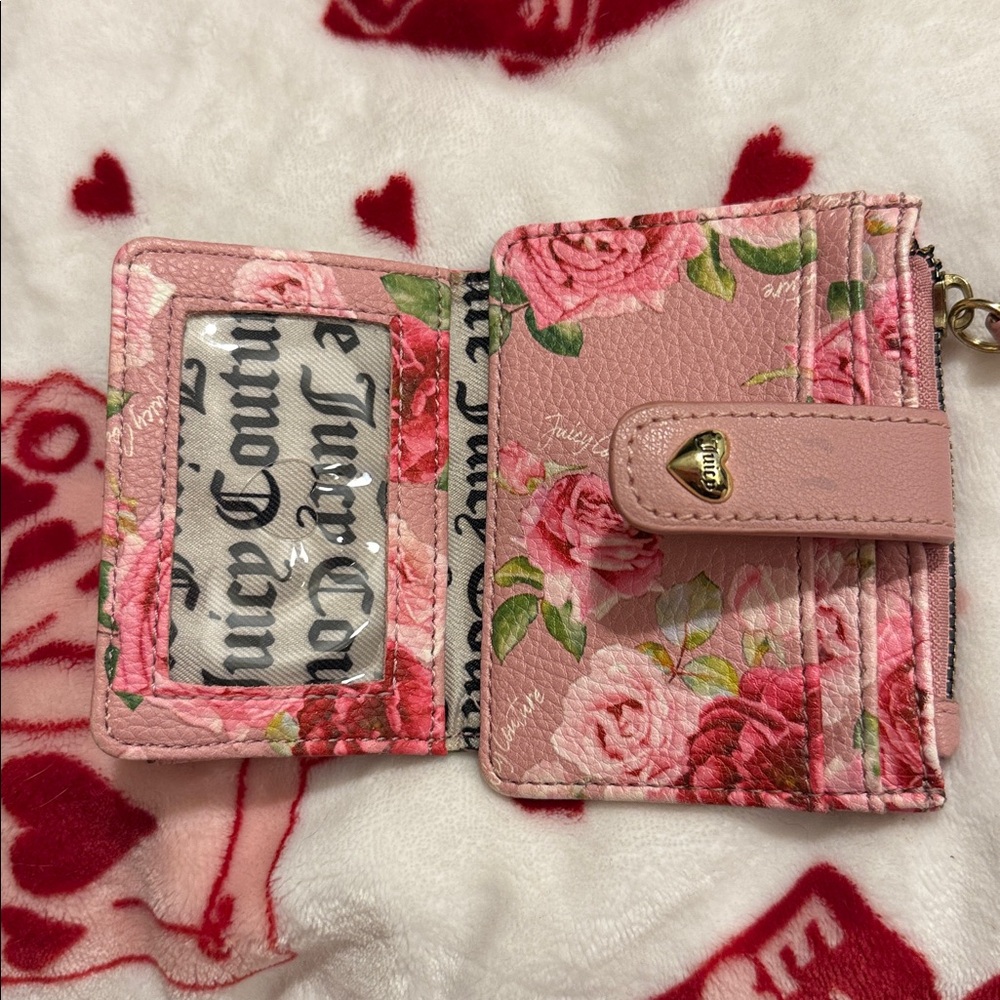 Juicy Couture rose floral wallet - Picture 3 of 3